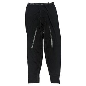 COLDPRUF Mens Black Thermal Base Layer Long John  Bottoms Pants Large NWOT